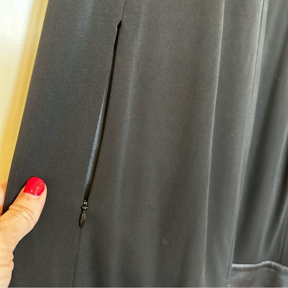 Joeffer Caoc Canadian Designer Women Black Cocktail Formal Dress Lagenlook Style - Picture 11 of 14